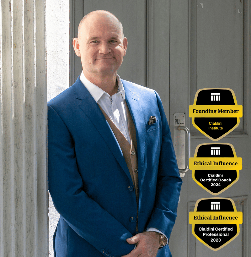 Patrick van der Burght, Cialdini Certified Coach and Author of 'How to Hear YES More Often' writes about harnessing the power of influence and ethical persuasion